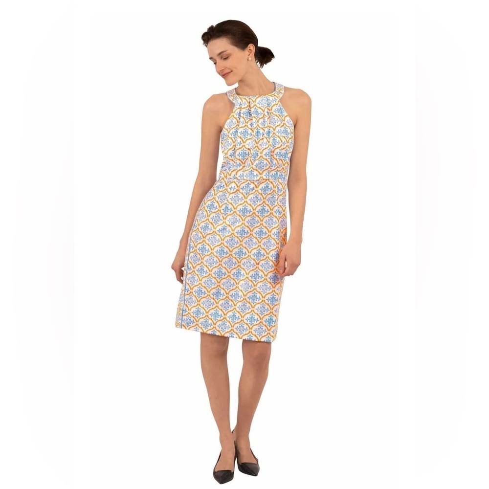Gretchen Scott Designs Jersey Sleeveless Sheath Dress -East India